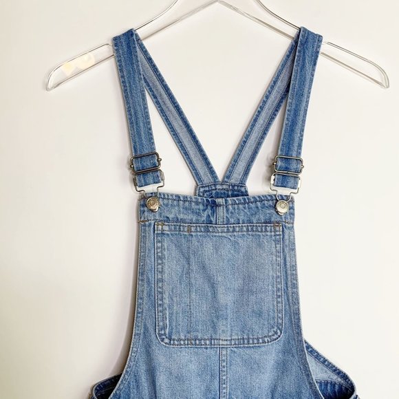 Madewell Adirondack Denim Overalls Sz XS Cotton - Picture 5 of 8